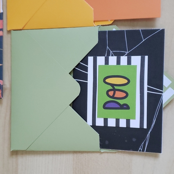 Handmade Mini Gnome Halloween Cards & Envelopes - Picture 8 of 13